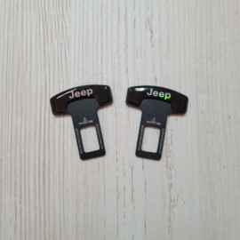 Заглушки в ремень безопасности с логотипами Jeep / Джип